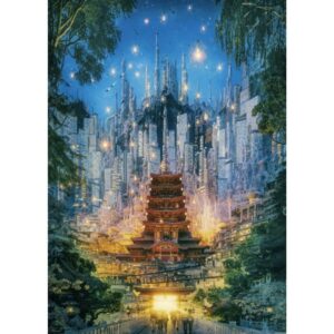 PUZZLE 1000p Future cities portal Heye