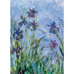 PUZZLE 1000p Fleur d'Iris par Claude Monet Eurographics