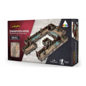 Dungeons & Lasers - Terrain: Dwarven Mine Pré peint