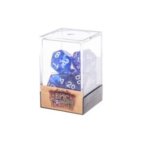 Lot de 7 dés – Indigo Sea