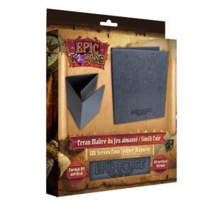 Ecran MJ Simili Cuir aimanté A4 - Bleu