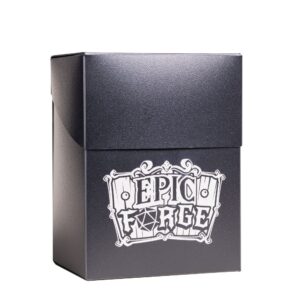 Deck Box Epic Forge 80 cartes Noir