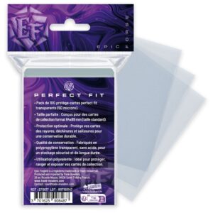 Protège-cartes souples Perfect Fit (64*89 mm) x100 (50 microns)